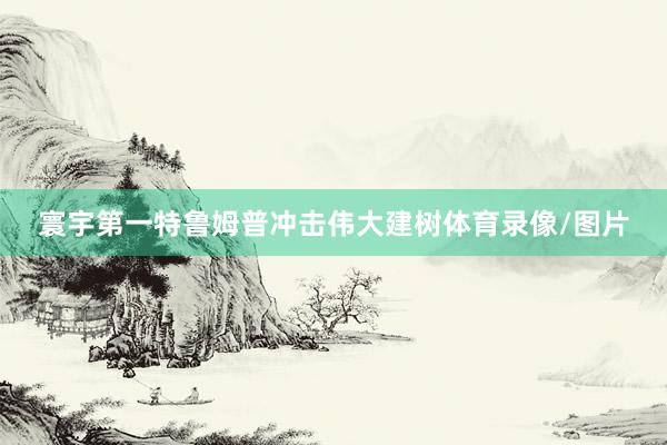 寰宇第一特鲁姆普冲击伟大建树体育录像/图片