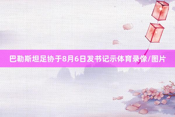 巴勒斯坦足协于8月6日发书记示体育录像/图片