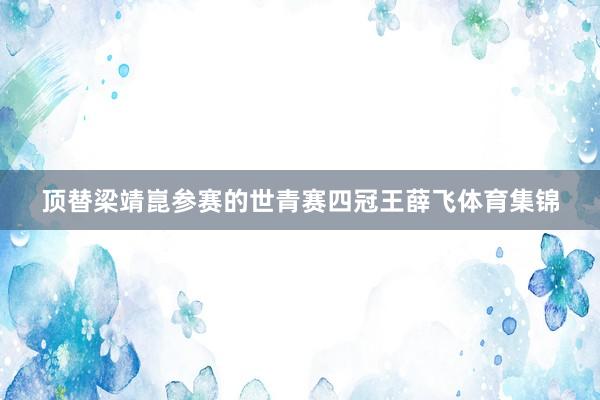 顶替梁靖崑参赛的世青赛四冠王薛飞体育集锦