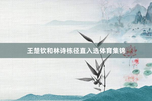 王楚钦和林诗栋径直入选体育集锦