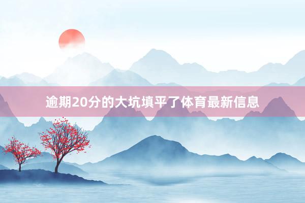 逾期20分的大坑填平了体育最新信息