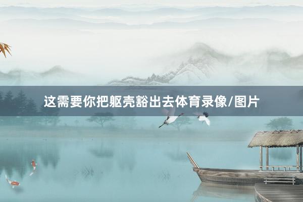 这需要你把躯壳豁出去体育录像/图片